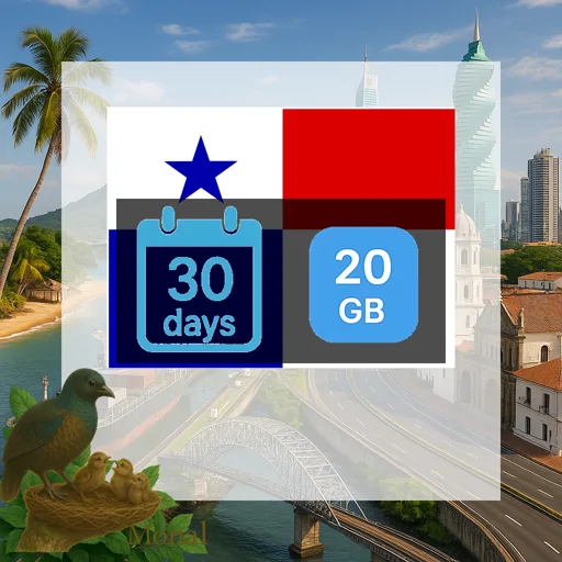 Panama 20GB 30Days