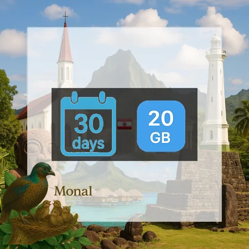 French Polynesia 20GB 30Days