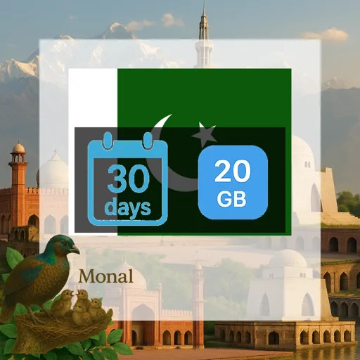 Pakistan 20GB 30Days