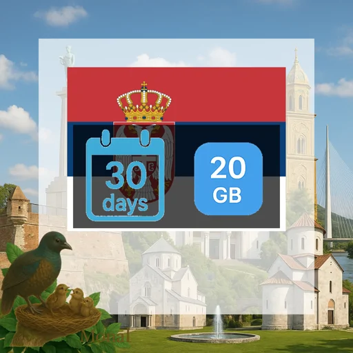 Serbia 20GB 30Days