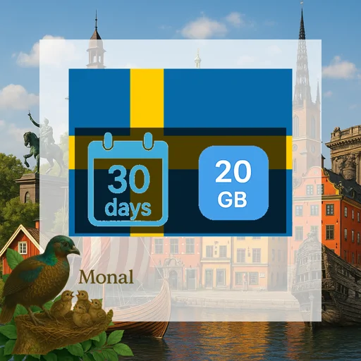 Sweden 20GB 30Days