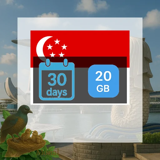 Singapore 20GB 30Days (nonhkip)