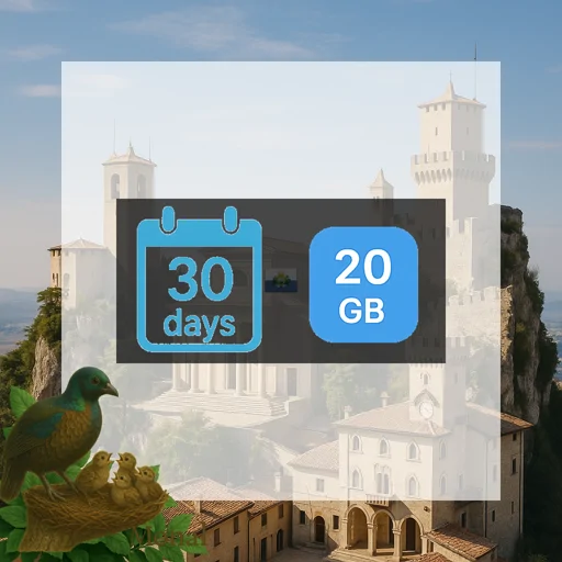 San Marino 20GB 30Days