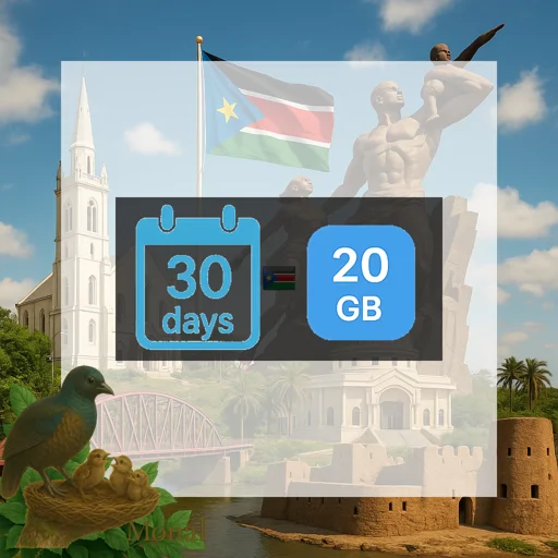 South Sudan 20GB 30Days
