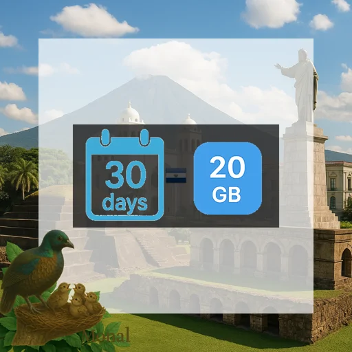 El Salvador 20GB 30Days