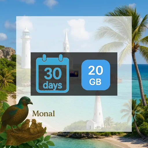 Turks and Caicos Islands 20GB 30Days