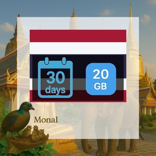 Thailand 20GB 30Days