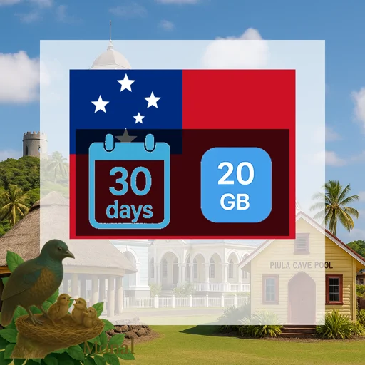 Samoa 20GB 30Days