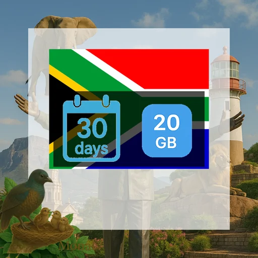 South Africa 20GB 30Days