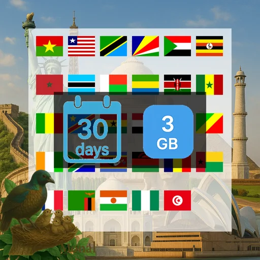 Africa 3GB 30Days