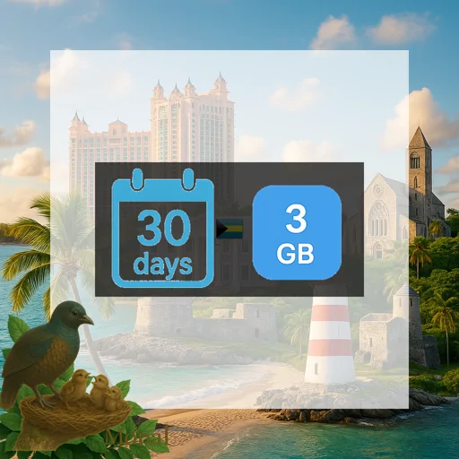 Bahamas 3GB 30Days