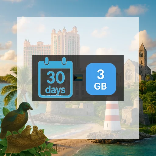 Bahamas 3GB 30Days