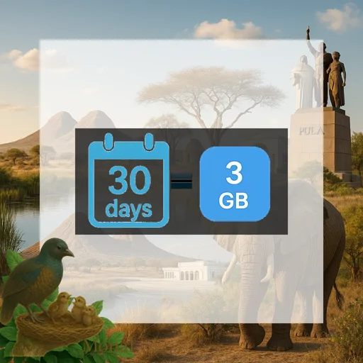 Botswana 3GB 30Days