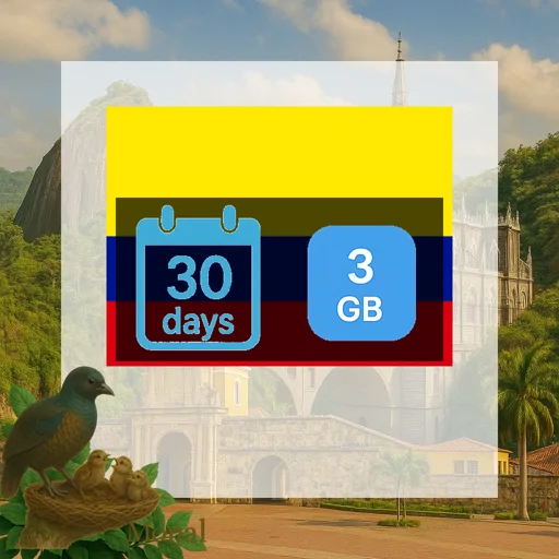 Colombia 3GB 30Days