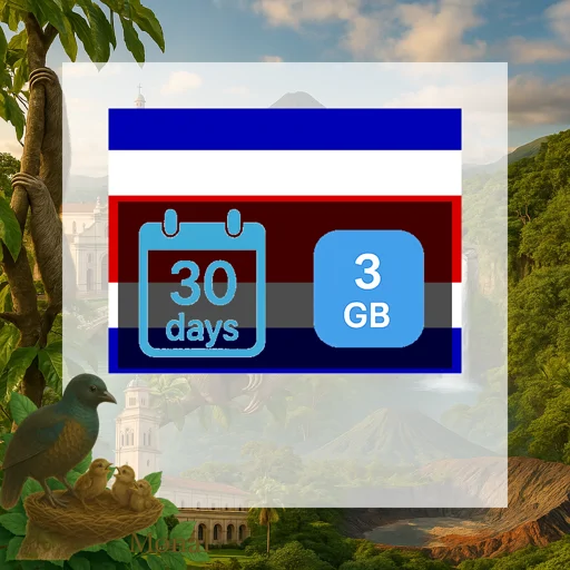 Costa Rica 3GB 30Days