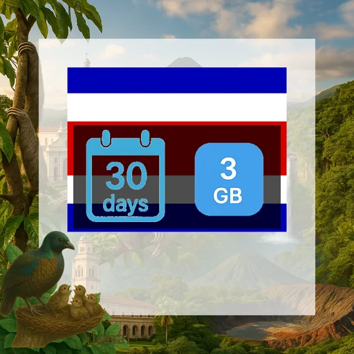 Costa Rica 3GB 30Days
