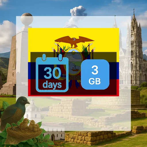 Ecuador 3GB 30Days