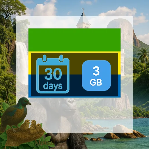 Gabon 3GB 30Days