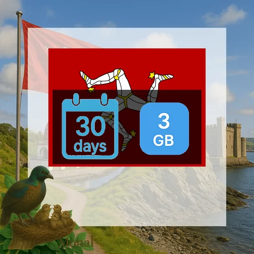 Isle of Man 3GB 30Days