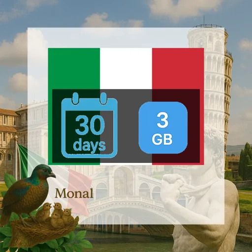 Italy 3GB 30Days