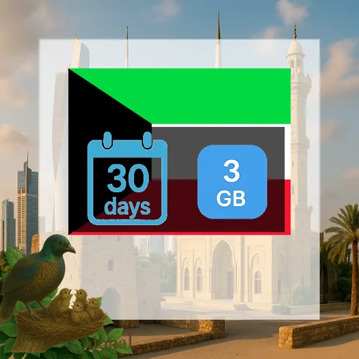 Kuwait 3GB 30Days