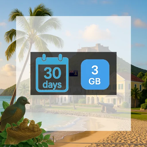 Cayman Islands 3GB 30Days