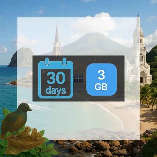 Martinique 3GB 30Days