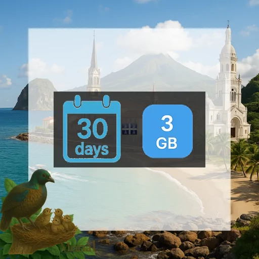 Martinique 3GB 30Days