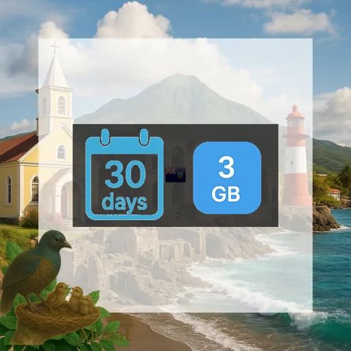 Montserrat 3GB 30Days