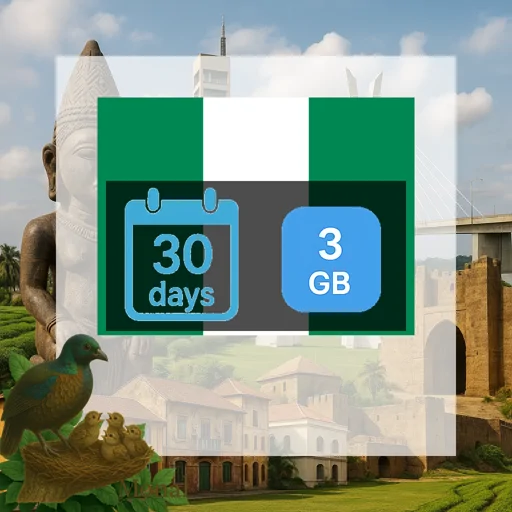 Nigeria 3GB 30Days