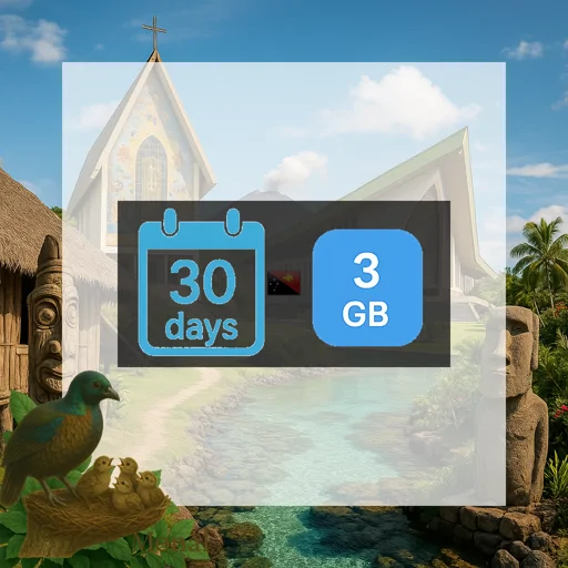 Papua New Guinea 3GB 30Days