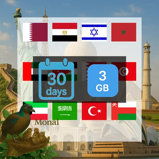Middle East & North Africa 3GB 30Days