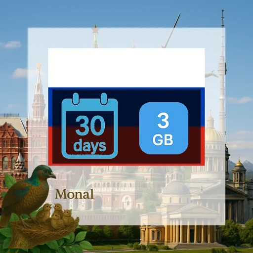 Russia 3GB 30Days