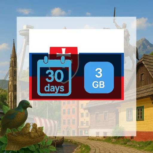 Slovakia 3GB 30Days