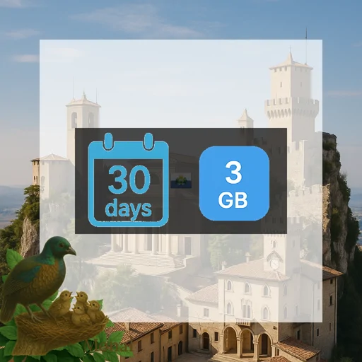 San Marino 3GB 30Days