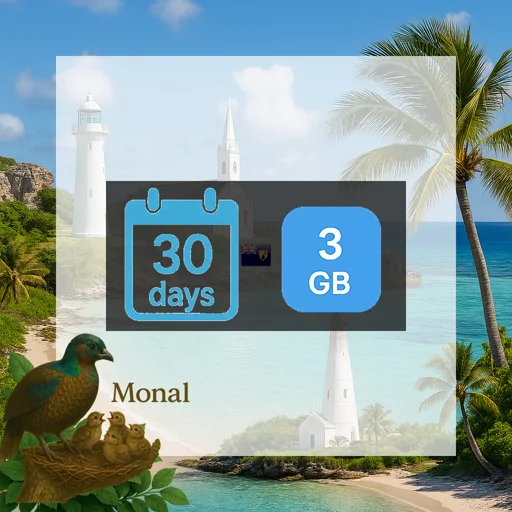 Turks and Caicos Islands 3GB 30Days