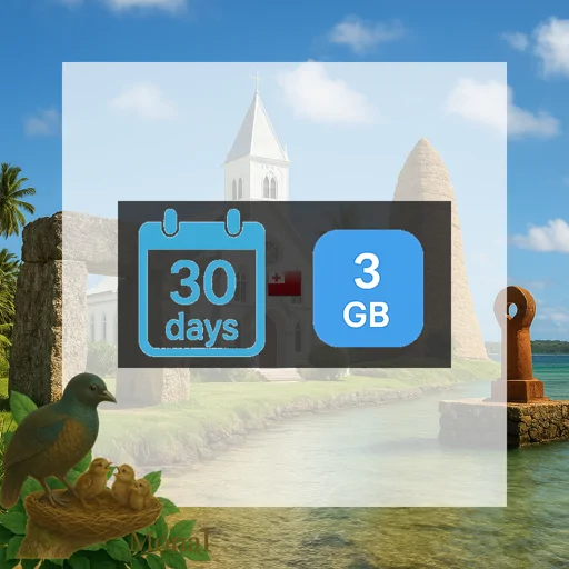 Tonga 3GB 30Days