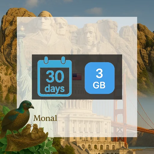 United States 3GB 30Days (USIP)