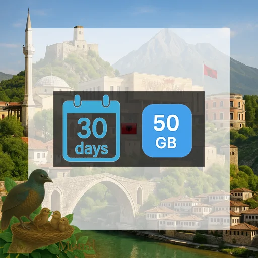 Albania 50GB 30Days