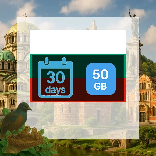 Bulgaria 50GB 30Days