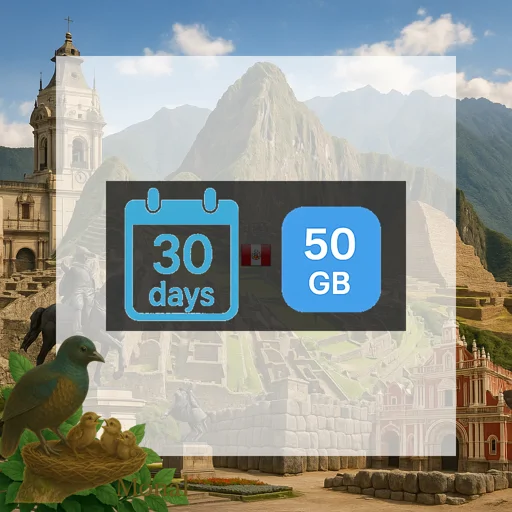 Peru 50GB 30Days