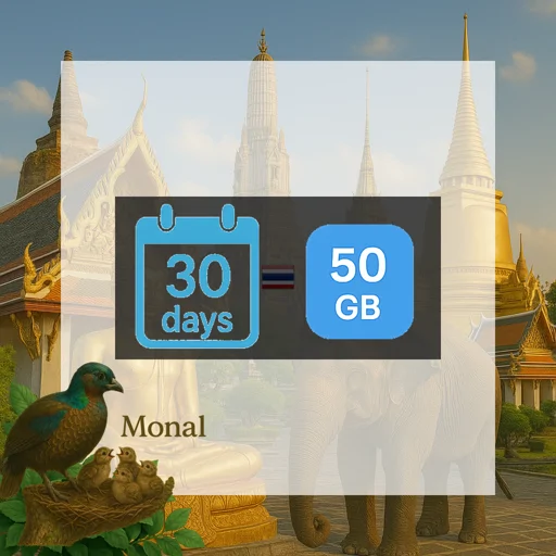 Thailand 50GB 30Days