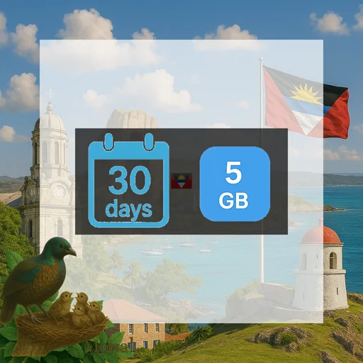 Antigua and Barbuda 5GB 30Days