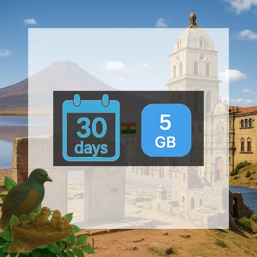 Bolivia 5GB 30Days