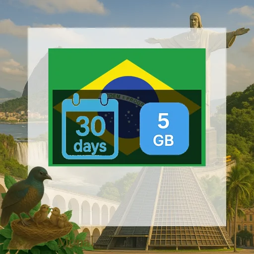 Brazil 5GB 30Days