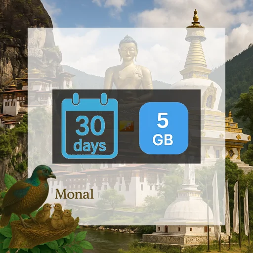 Bhutan 5GB 30Days