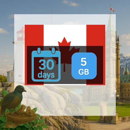 Canada 5GB 30Days