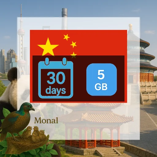 China 5GB 30Days