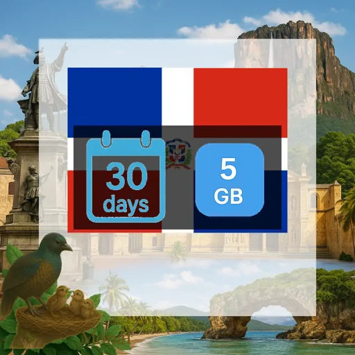 Dominican Republic 5GB 30Days