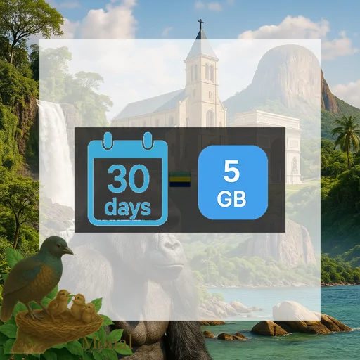 Gabon 5GB 30Days